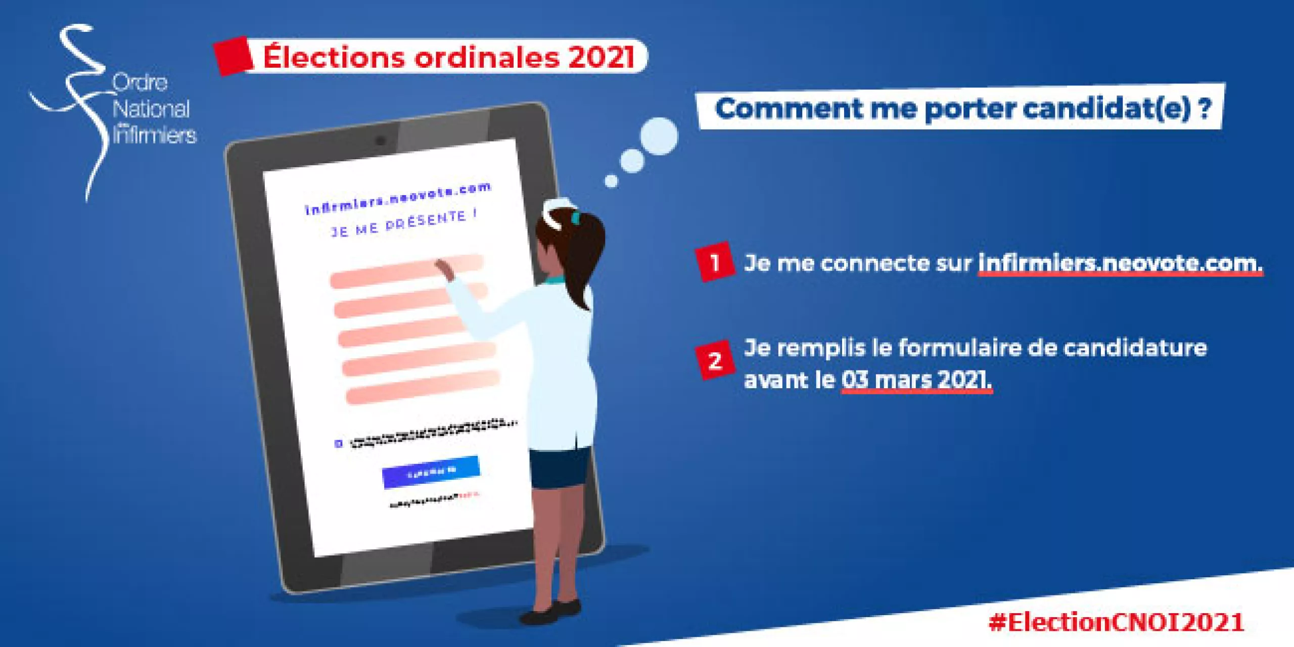 vignette : comment me porter candidat ?