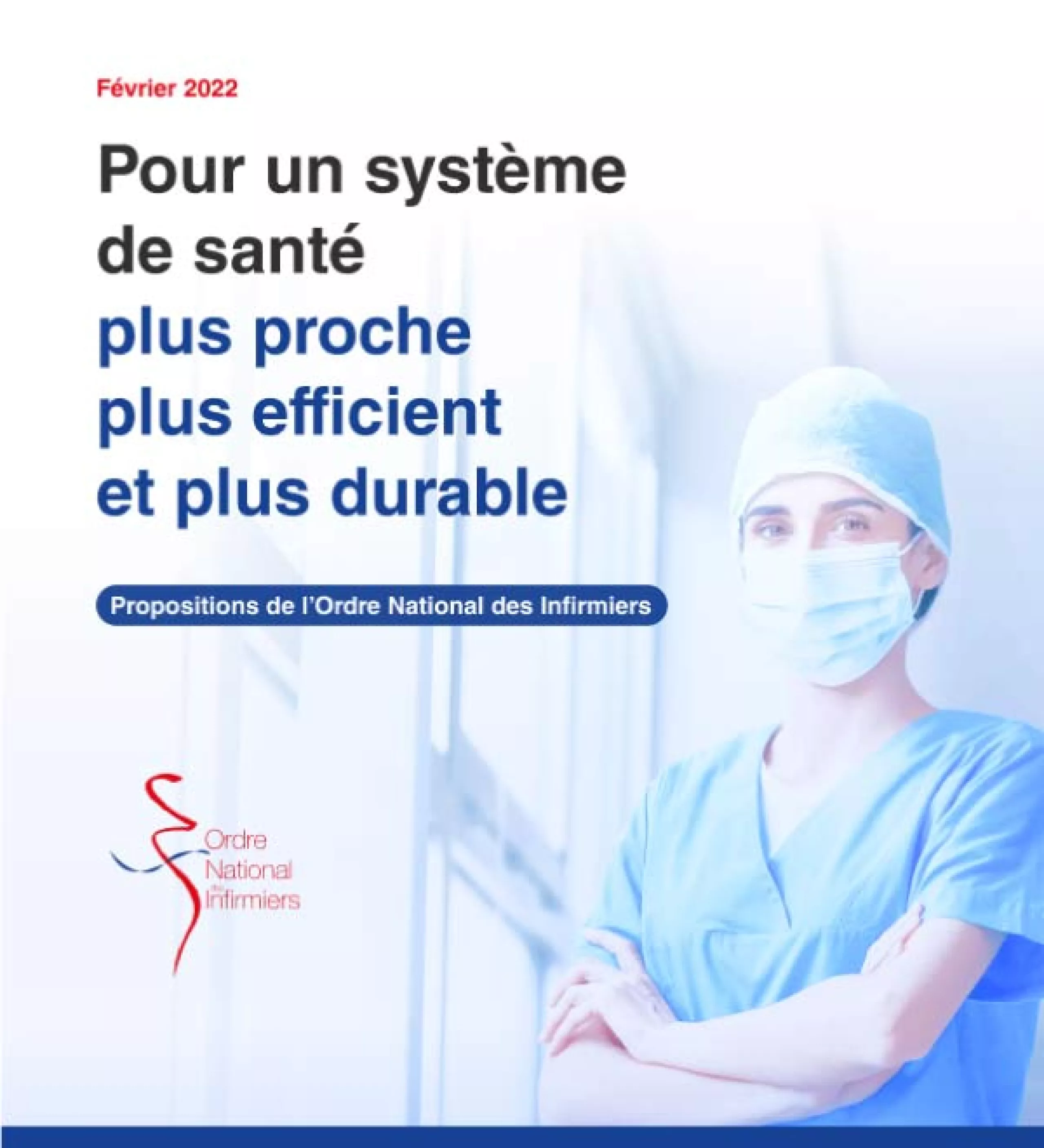 Proposition présidentielle de l'Ordre National des Infirmiers 