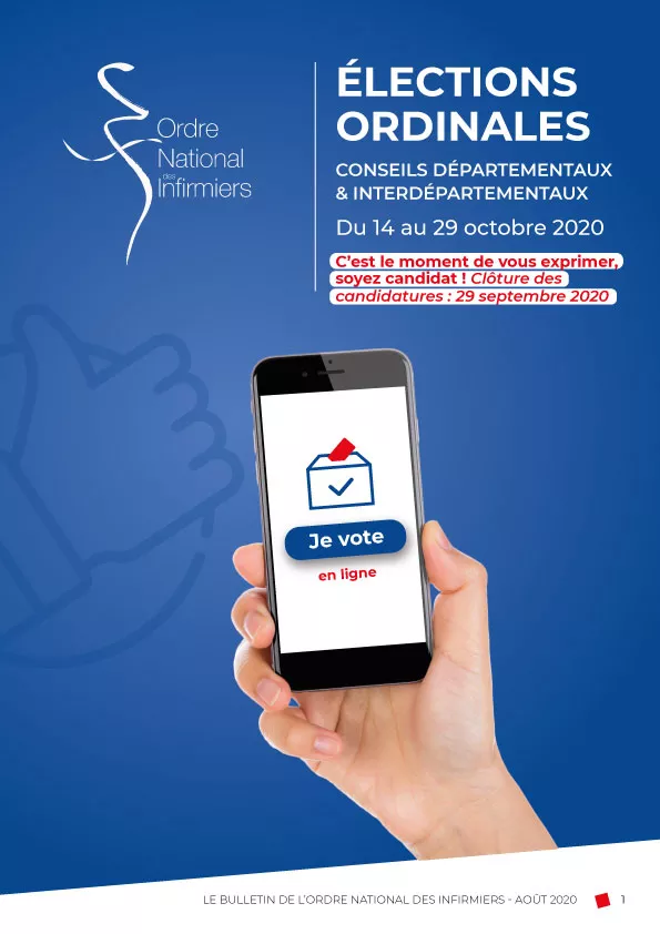 Elections Ordinales 29 octobre 2020, c'est le moment de vous exprimer.