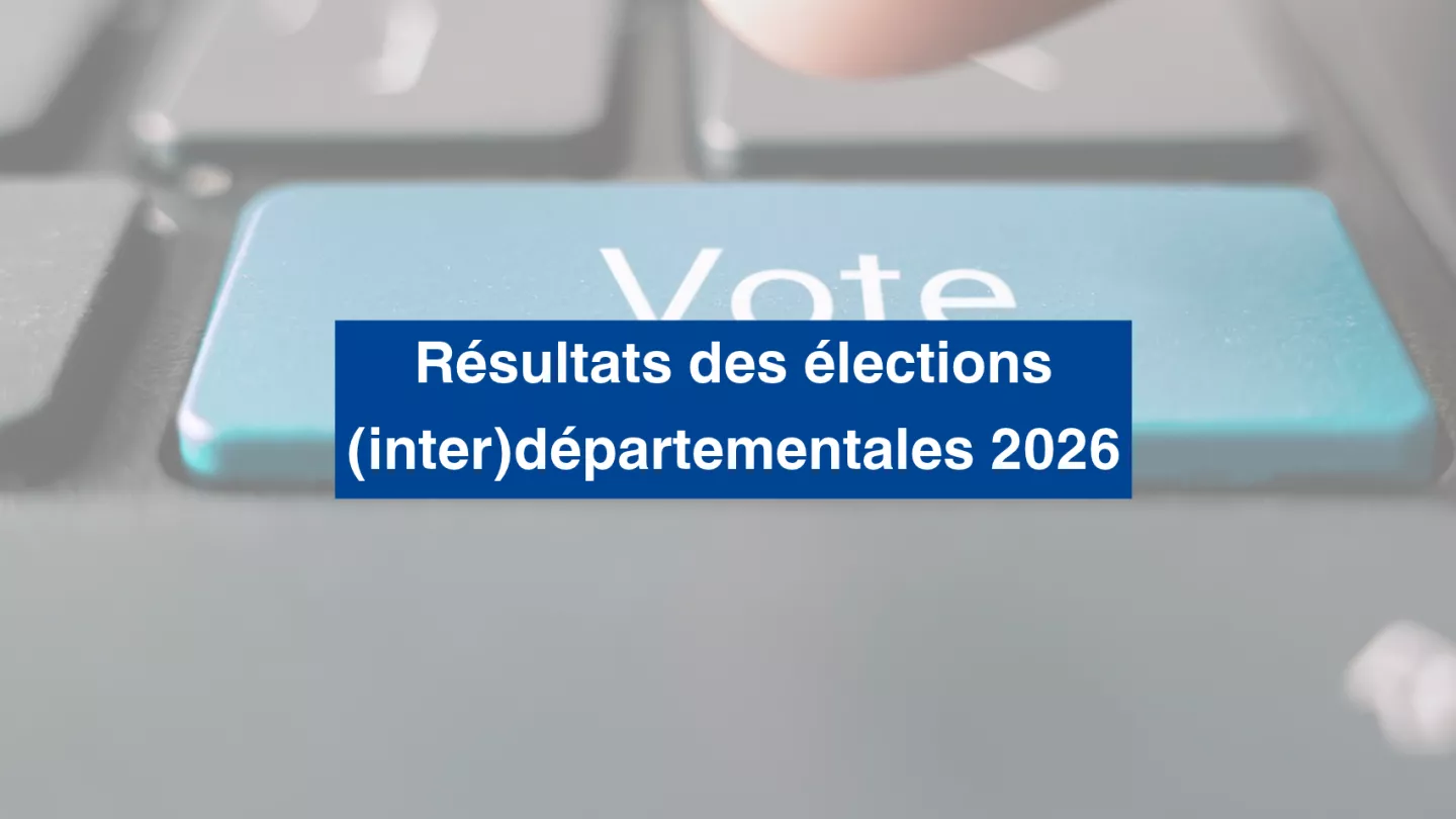 Résultats des élections (inter)départementales 2026