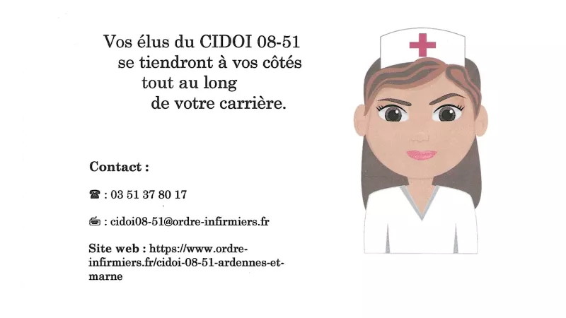 Les membres du Conseil Inter Départemental de l’Ordre Infirmier des Ardennes et de la Marne tiennent à féliciter les nouveaux diplômés infirmiers pour leur parcours et leur souhaitons un bel avenir professionnel. Article co-écrit par Loïc PILLET et Valérie COULANGES, élus chargés de la communication