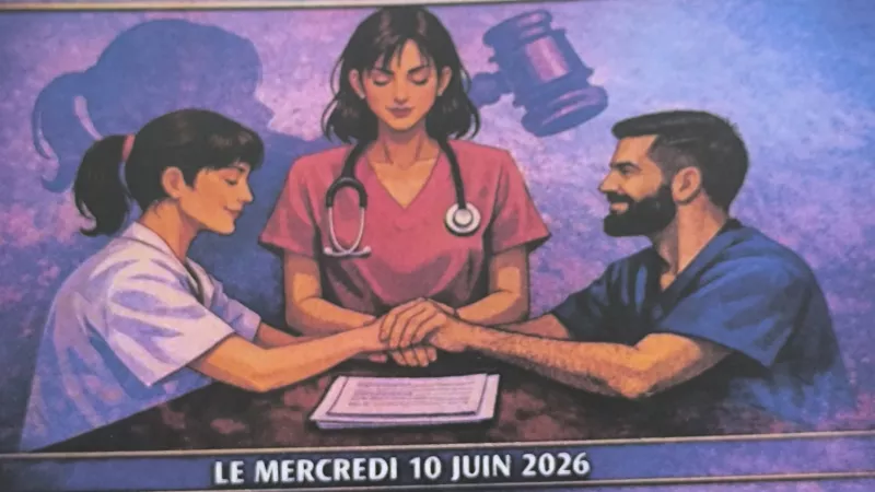 AFFICHE SOIREE 10JUIN 2026 Affiche soirée signature protocole signalement des violences conjugales par l'IDE