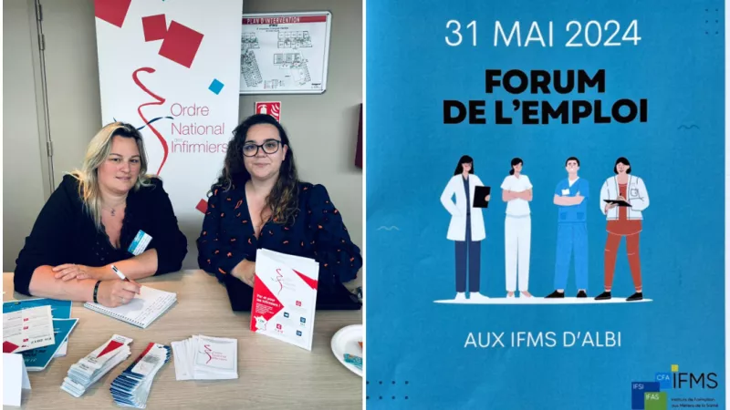 Présence du CDOI 81 au forum de l'emploi de l'IFMS d'Albi Présence du CDOI 81 au forum de l'emploi de l'IFMS d'Albi