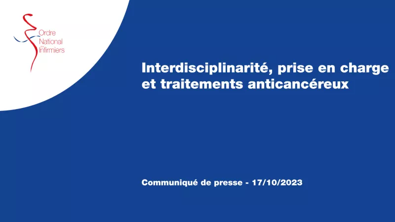 Interdisciplinarité, prise en charge et traitements anticancéreux