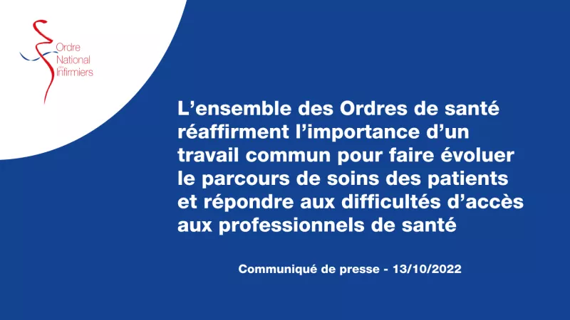 ensemble des ordres de santé