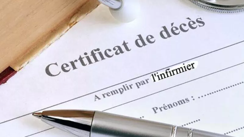 certif decès
