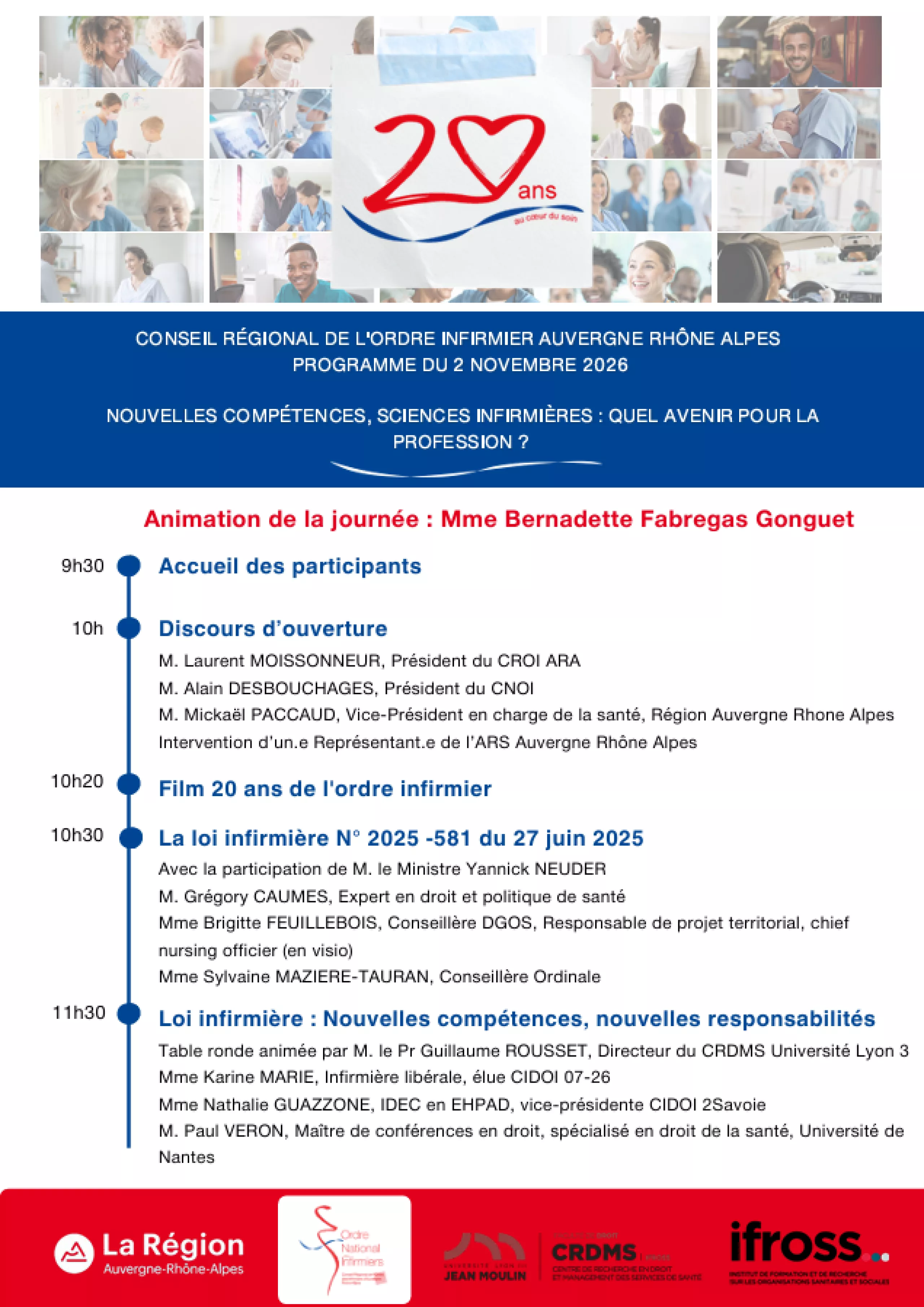20 ANS Les 20 ans de l'ONI