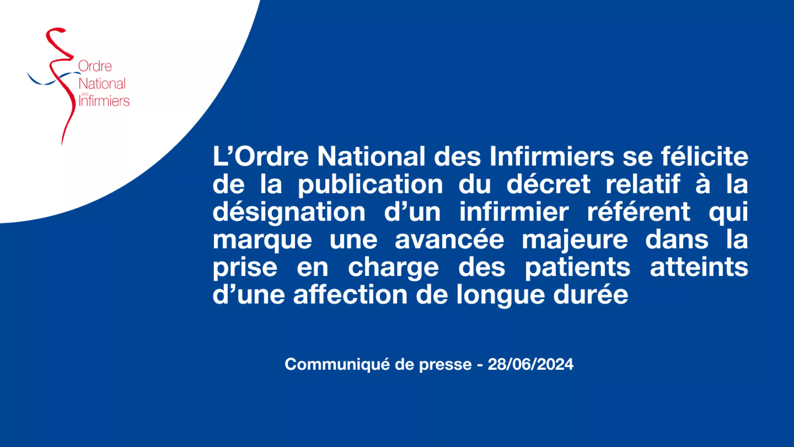 Communiqué de presse - 28/06/2024