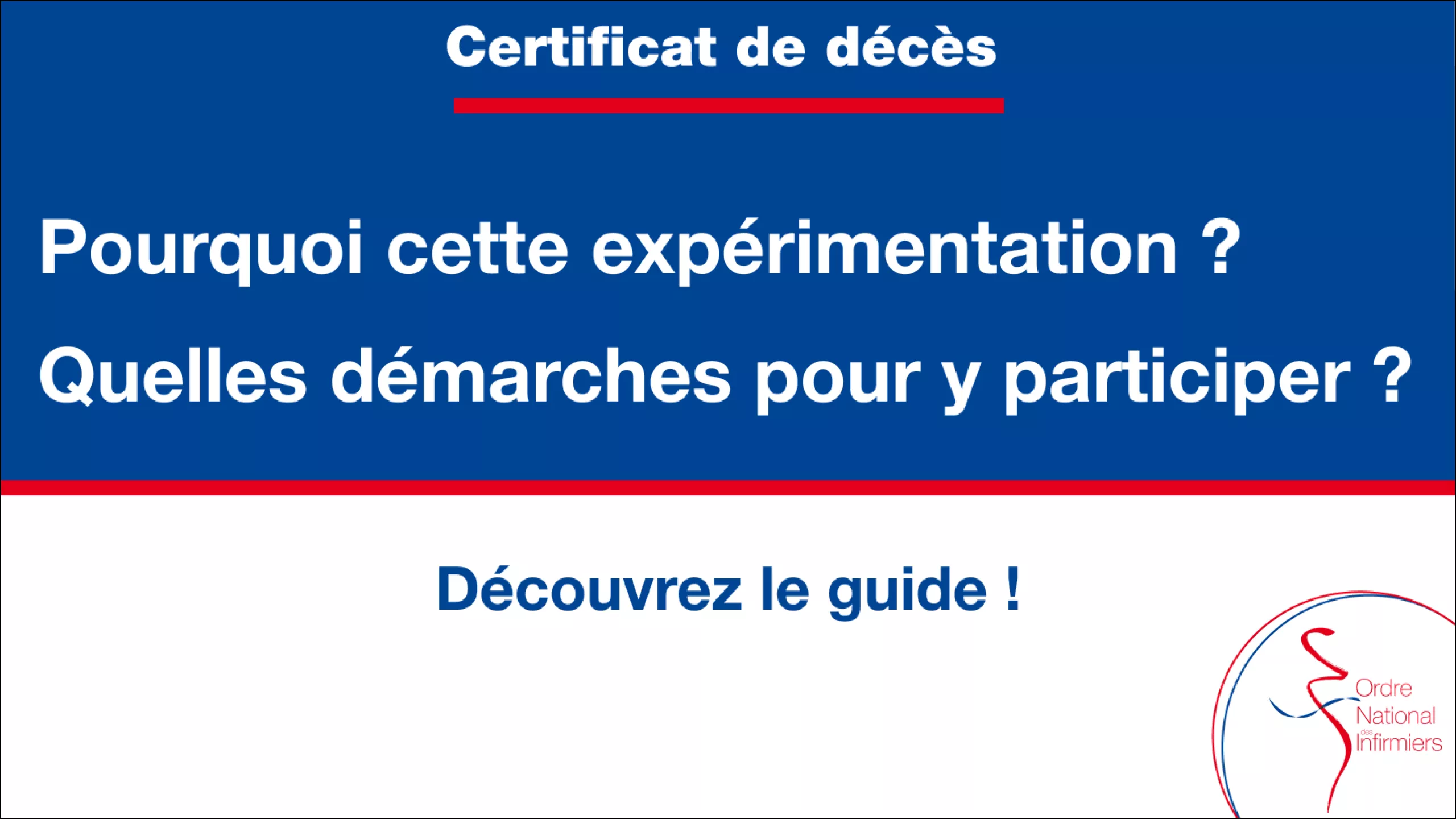Certificat de décès