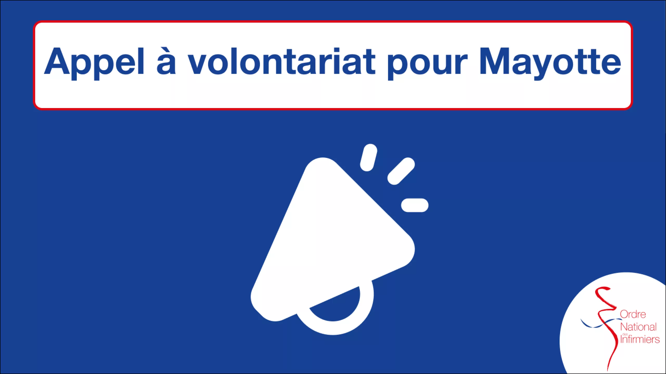 Appel à volontariat Mayotte