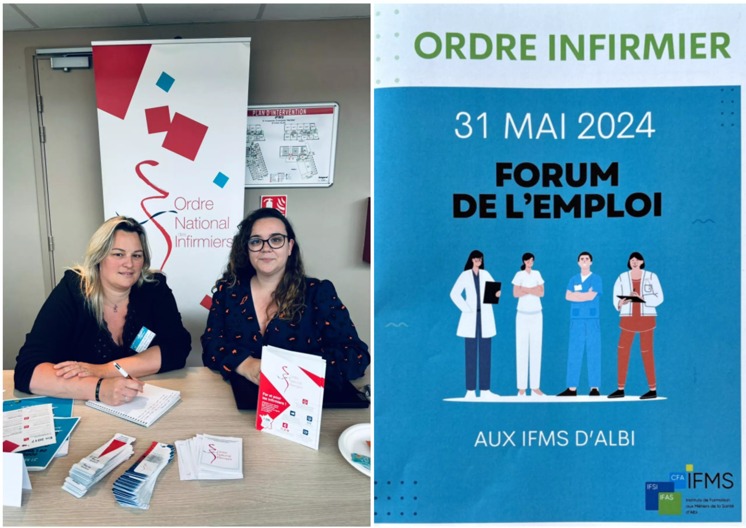 Présence du CDOI 81 au forum de l'emploi de l'IFMS d'Albi