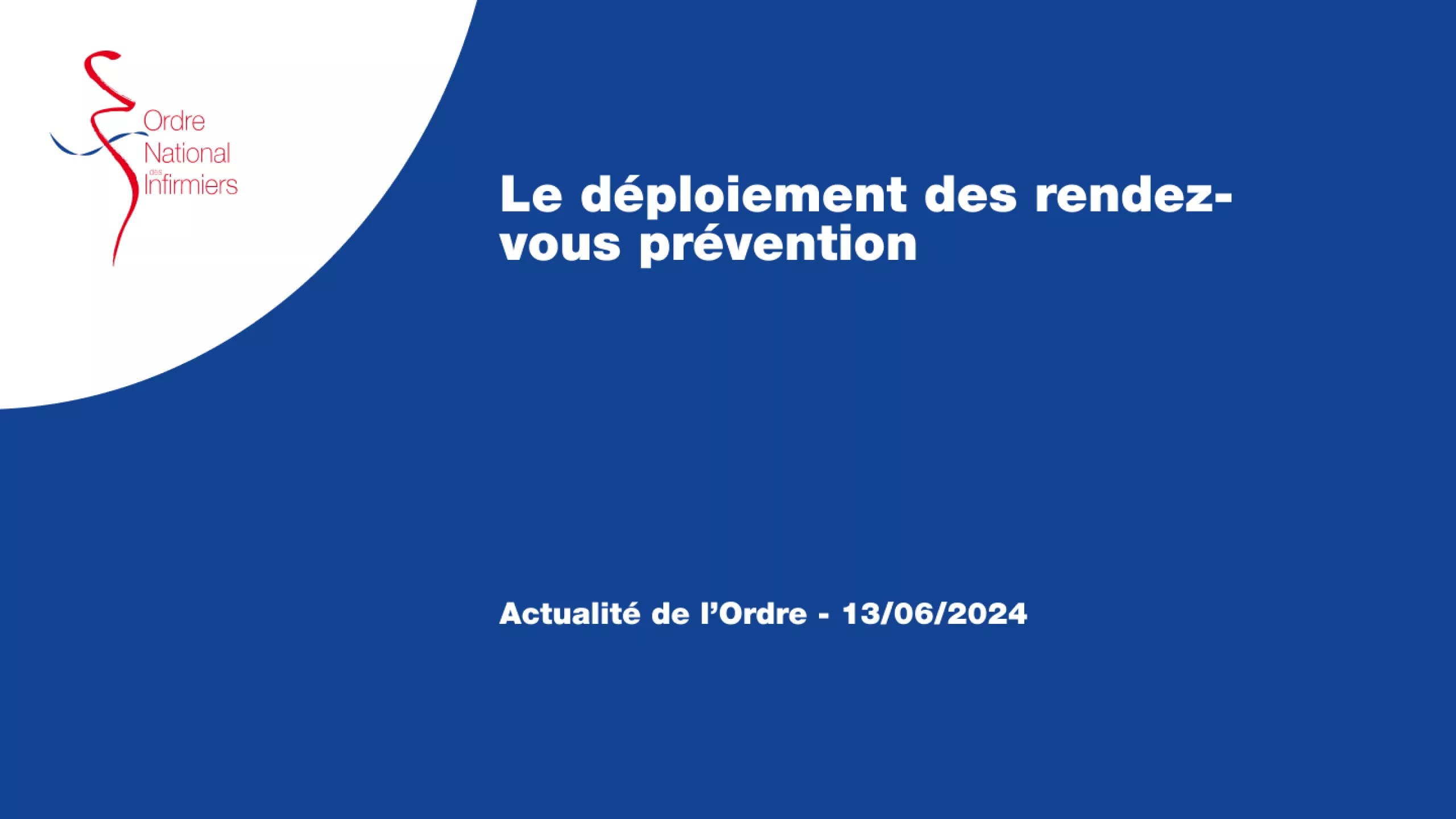 Rendez-vous prévention