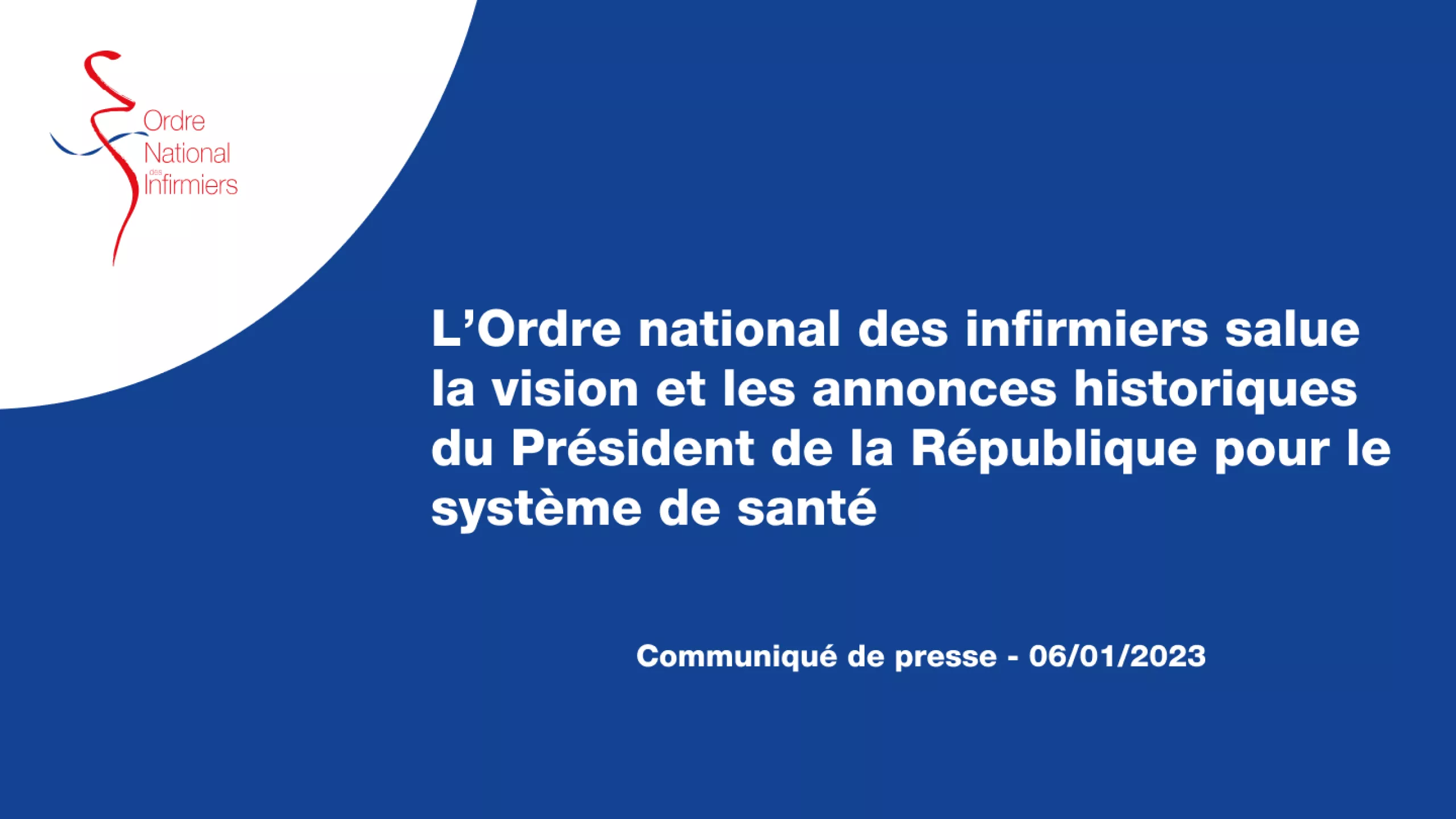 vision et annonces du Président