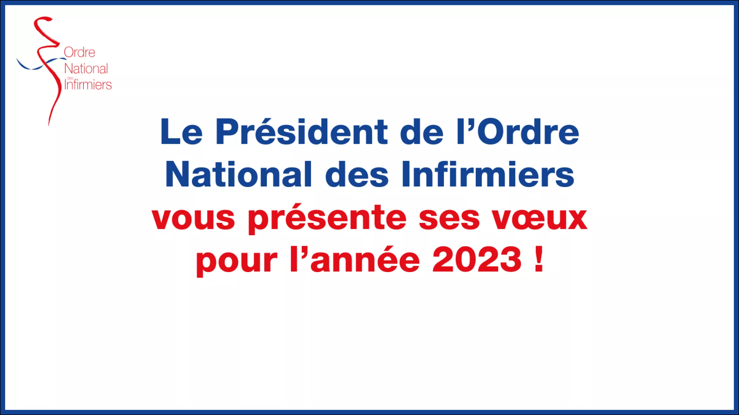 voeux de l'Ordre