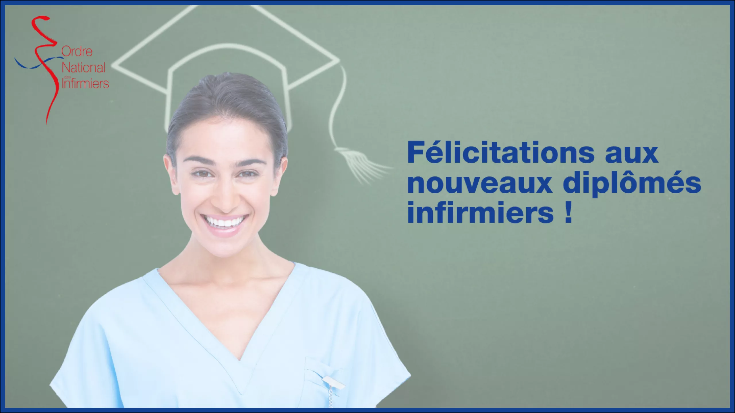 félicitations aux nouveaux infirmiers