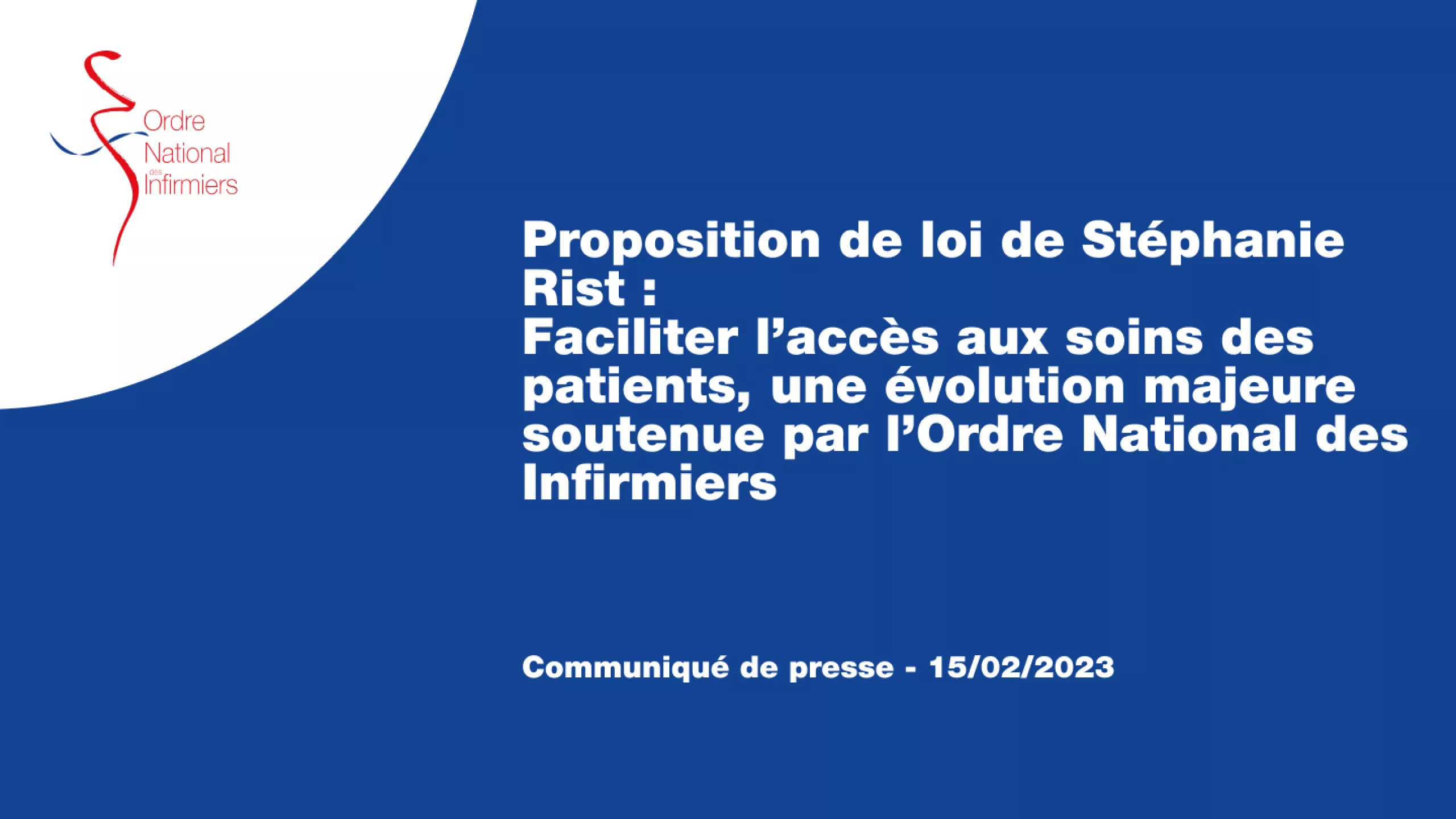Proposition de Loi Rist