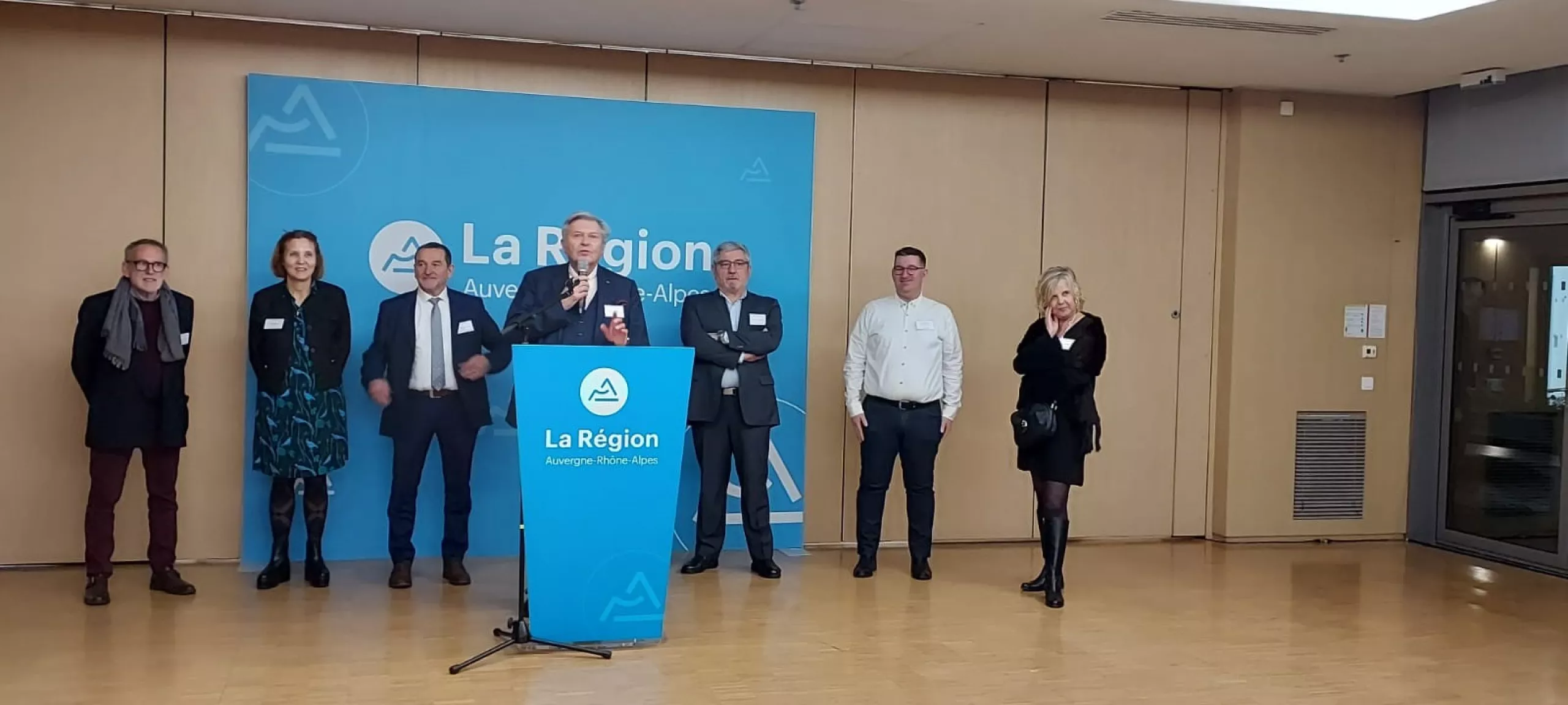 Les Présidents du CLIORPS pour les Vœux 2024 en ARA