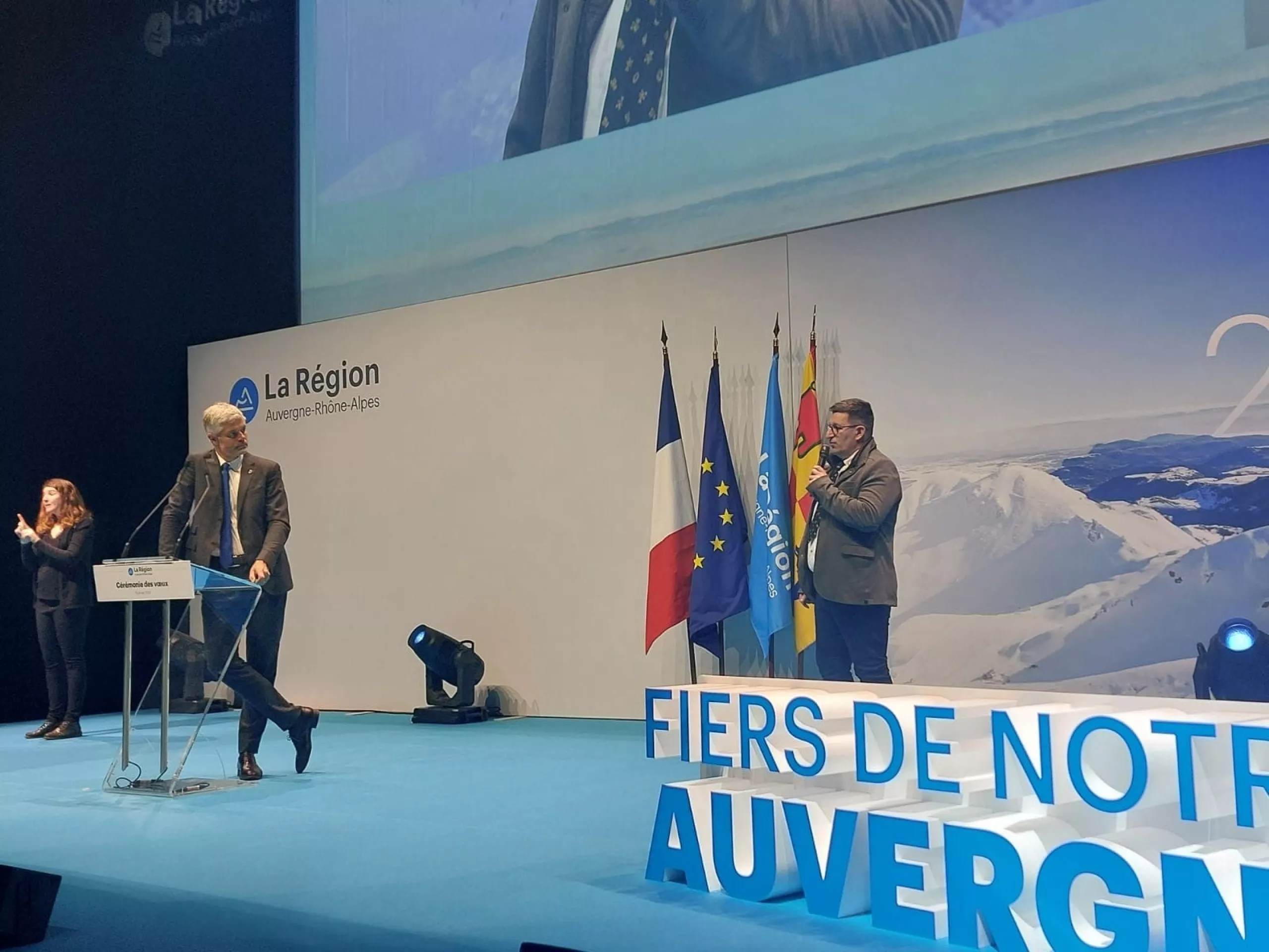 Voeux de la région Auvergne Rhône Alpes