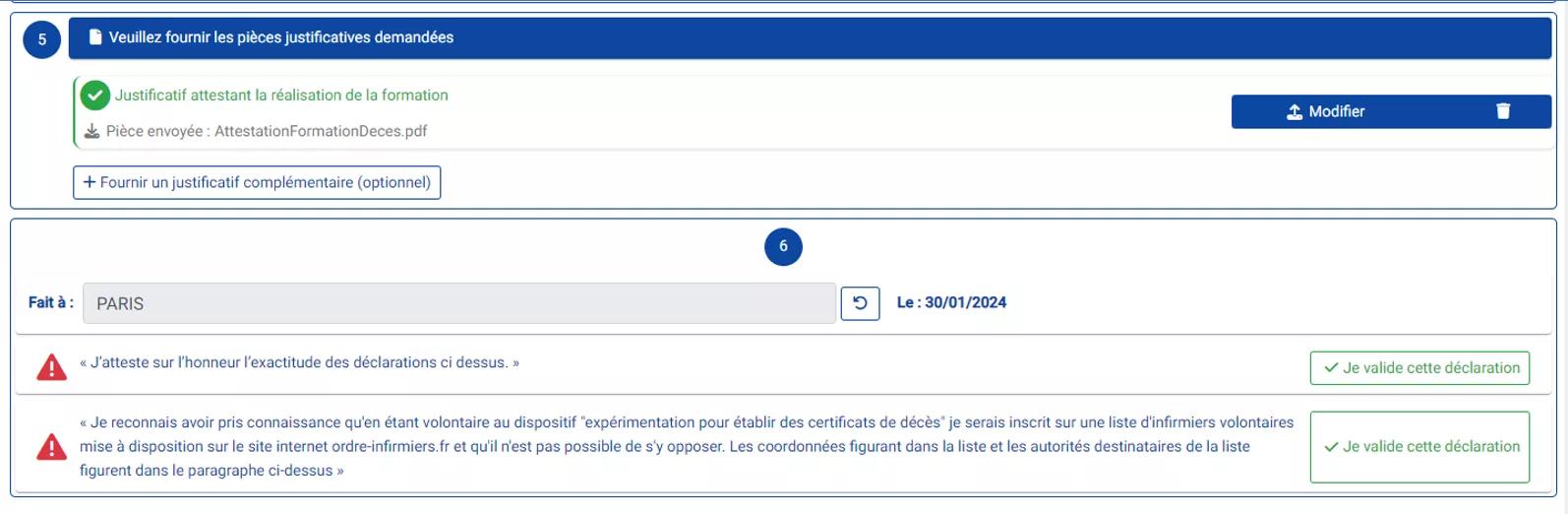 Eléments finaux
